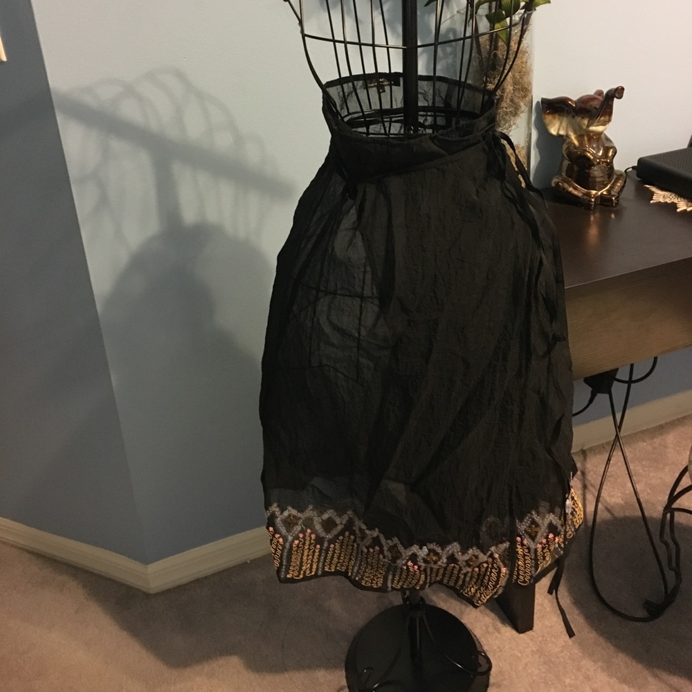 Runway skirt wrap