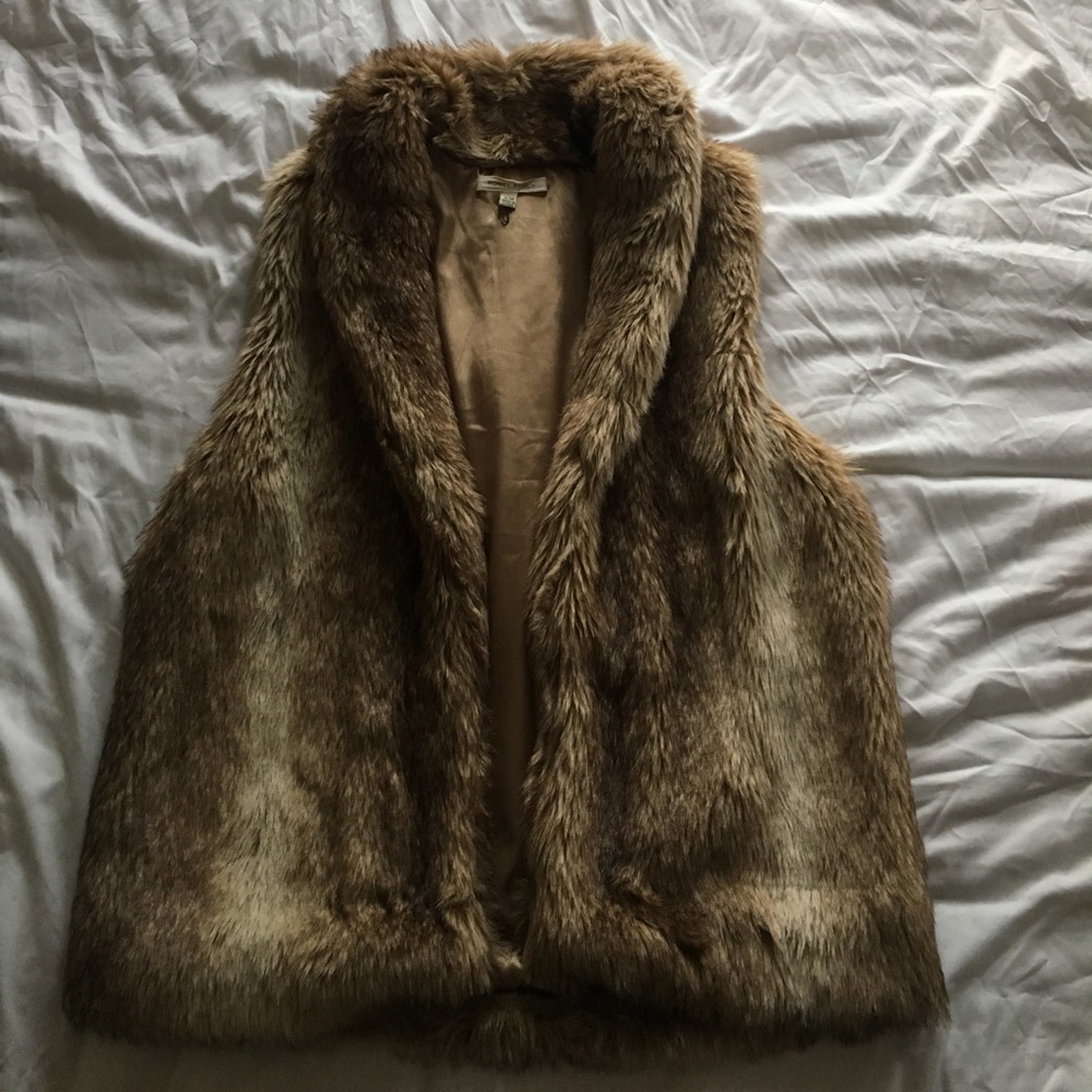 Nasty Gal Faux Fur Vest