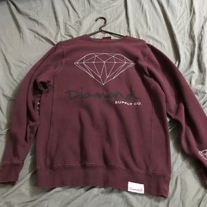 Diamond supply sweatshirt M