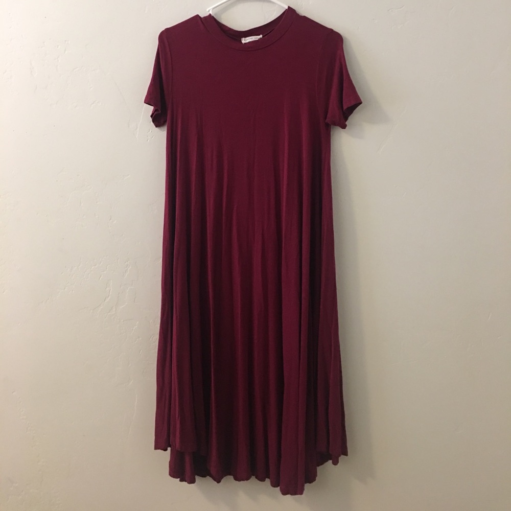 Red dress