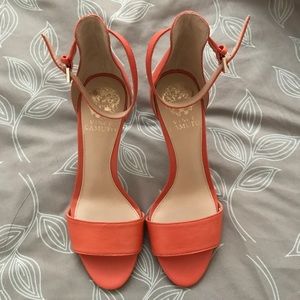 Vince Camuto coral heels