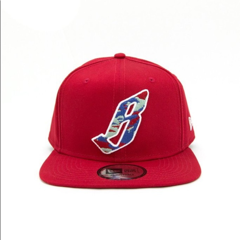 Billionaire Boys Club
The Flying B Snapback in Red