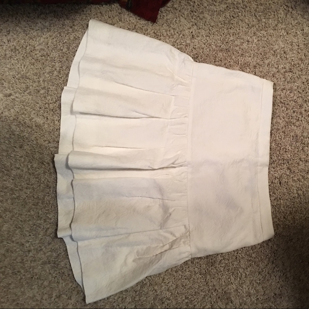 J. Crew white skirt, never been worn!