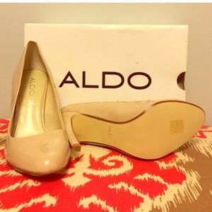 Nude Aldo pumps