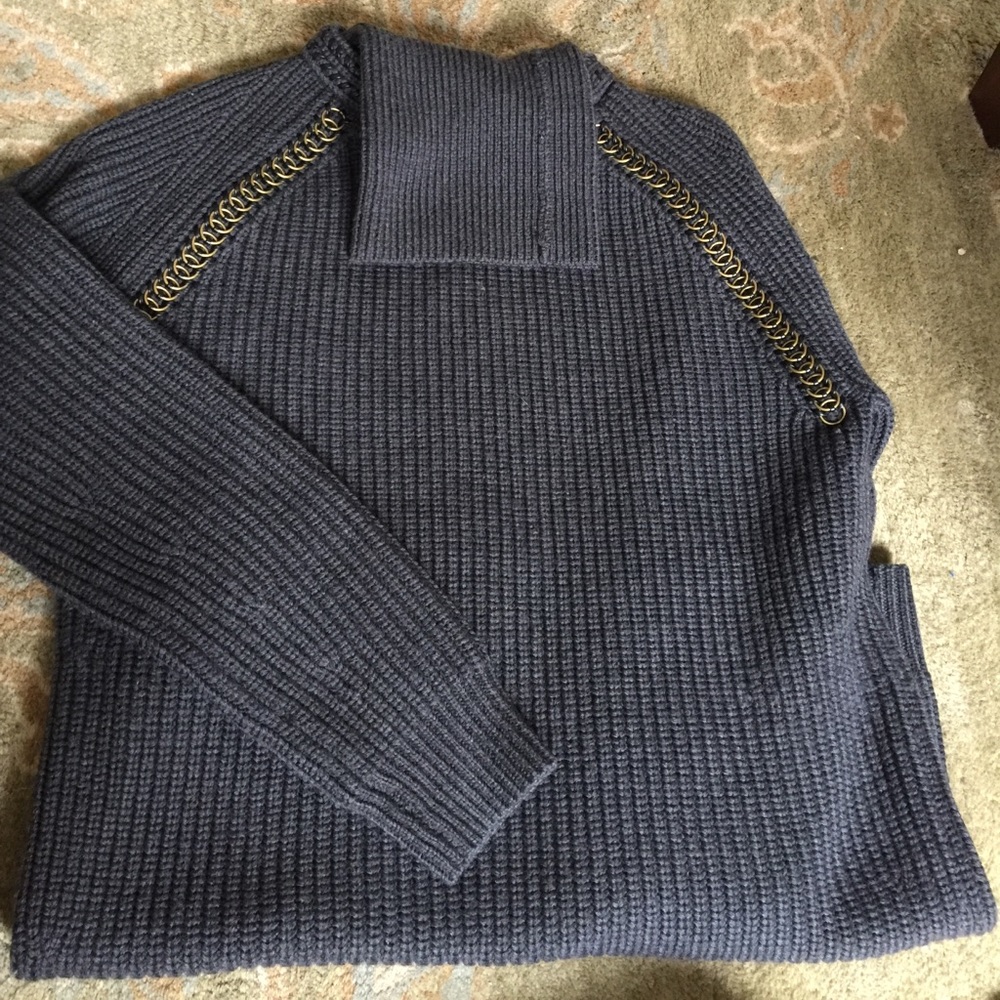 Tory Burch turtle neck sweater.