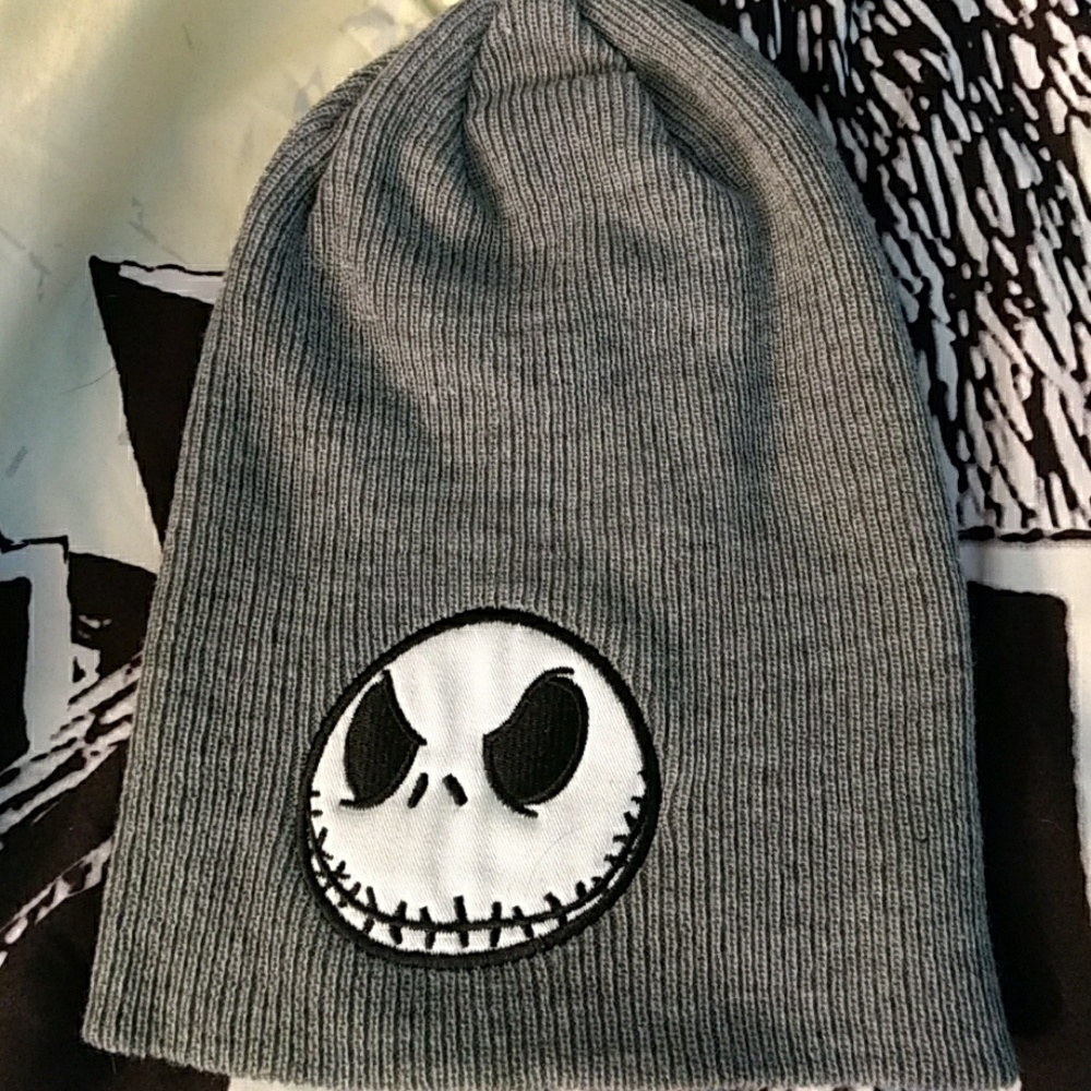Jack Skellington Slouch Beanie