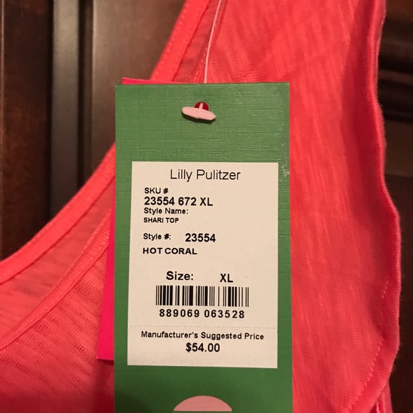Lilly Pulitzer Shari Top (tank.) - Picture 2 of 4