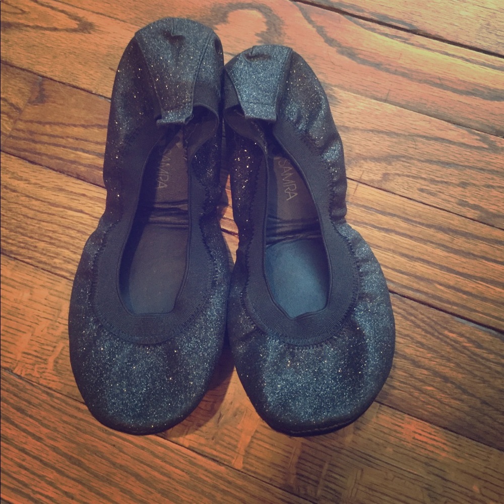Yosi Samra fold up ballet flats