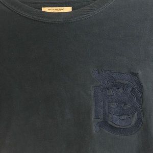 Burberry Sweater Blue Crewneck