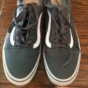 VANS GREY MENS SHOES