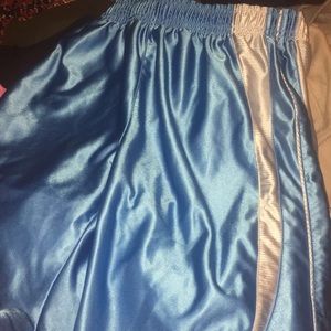CAROLINA BLUE NIKE BBALL SHORTS