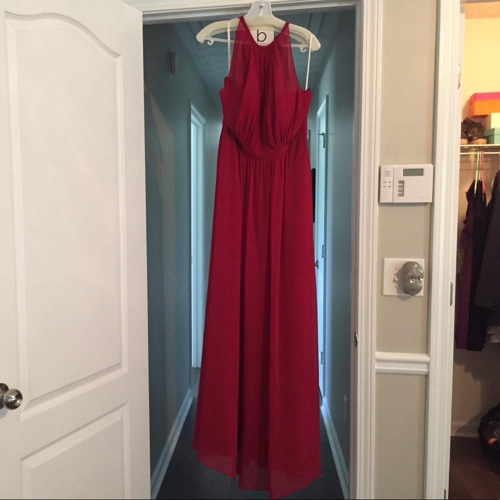 Bari jay bridesmaid dress Berry style 1471 size 14