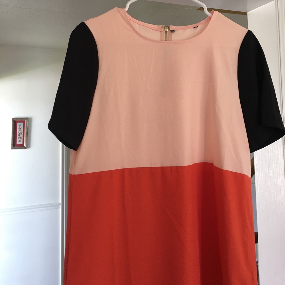 SUPER CUTE colorblock dress