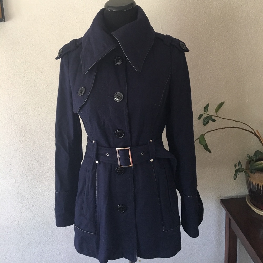 Miss Sixty Wool Blend Coat
