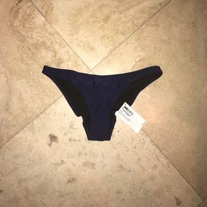 American Apparel Ruched Back Bikini Bottom