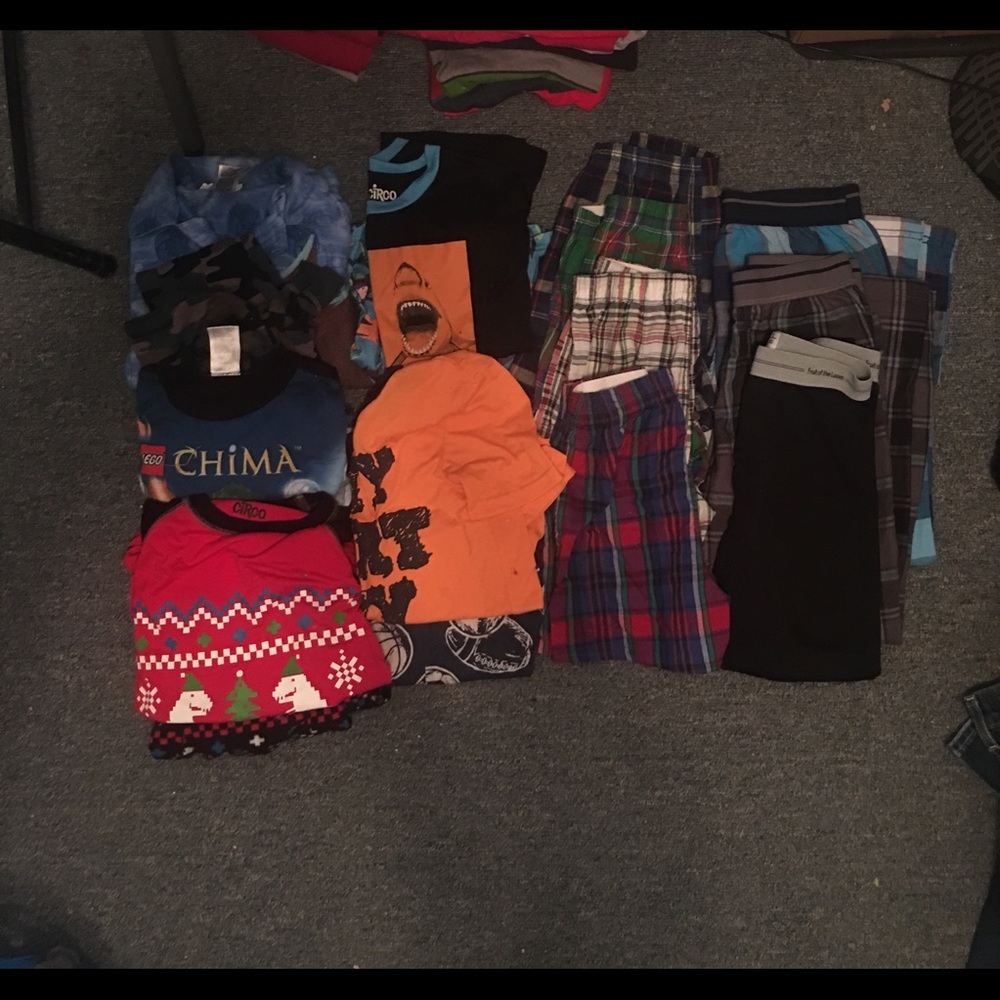 Boys pajama bundle medium
