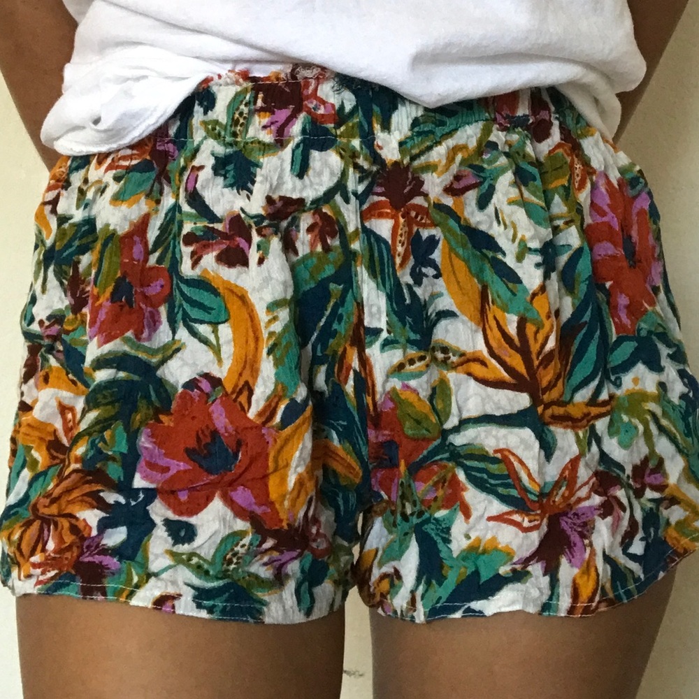 Urban outfitters floral shorts