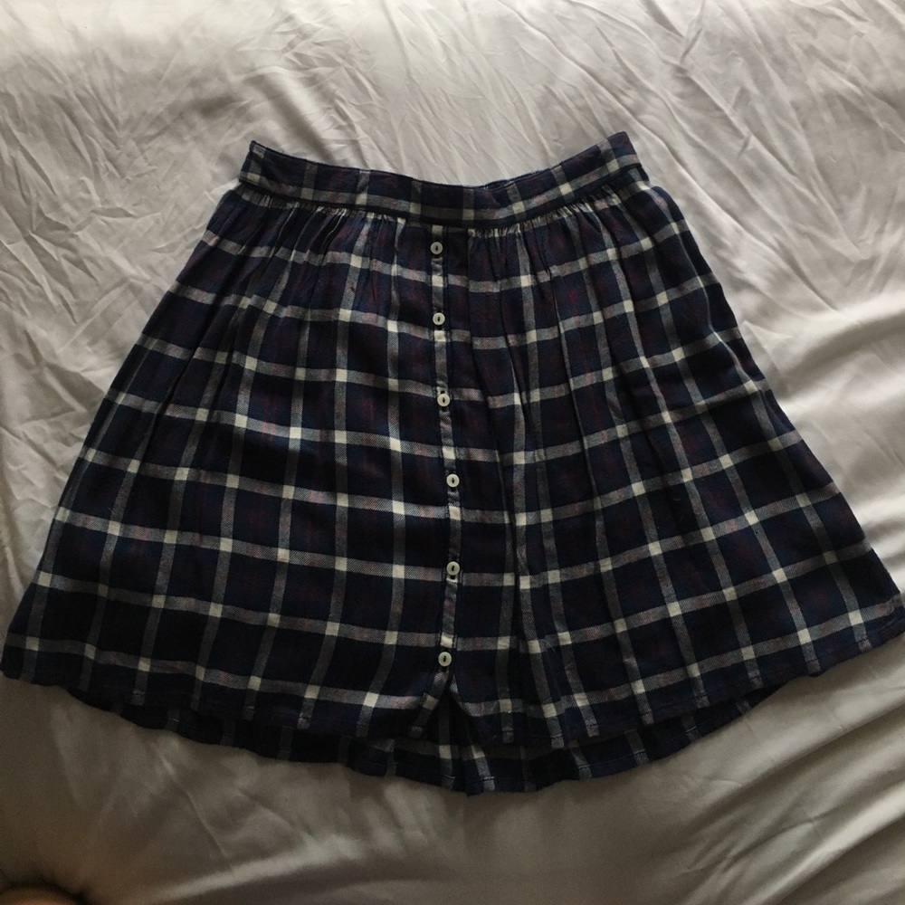 Abercrombie & Fitch Plaid Miniskirt!