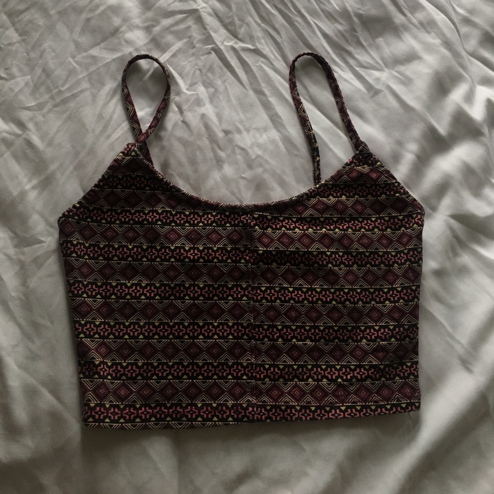 Funky Print Crop Top!