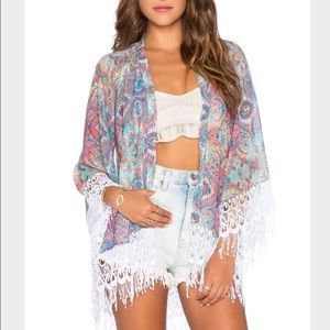 NWOT SMYM Alsten Kimono in Great Barrier Reef