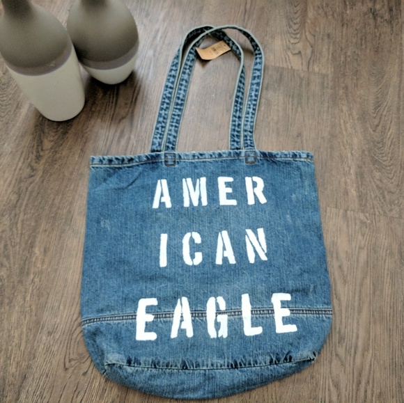 american eagle denim bag