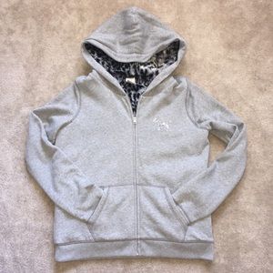 Long sleeve zip up hoodie