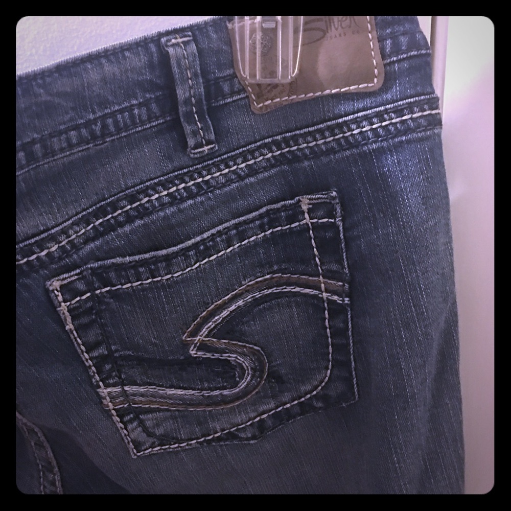 Silver Jeans Tuesday Crop Sz 18