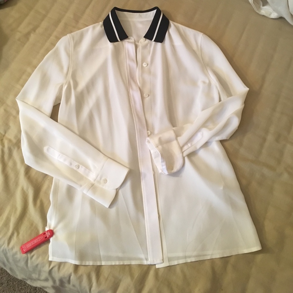 Rag and bone silk shirt