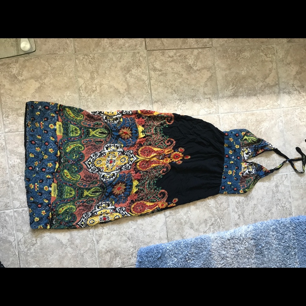 Angie boho maxi dress.