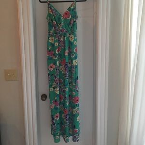 Yumi Kim Floral Full Length Dress