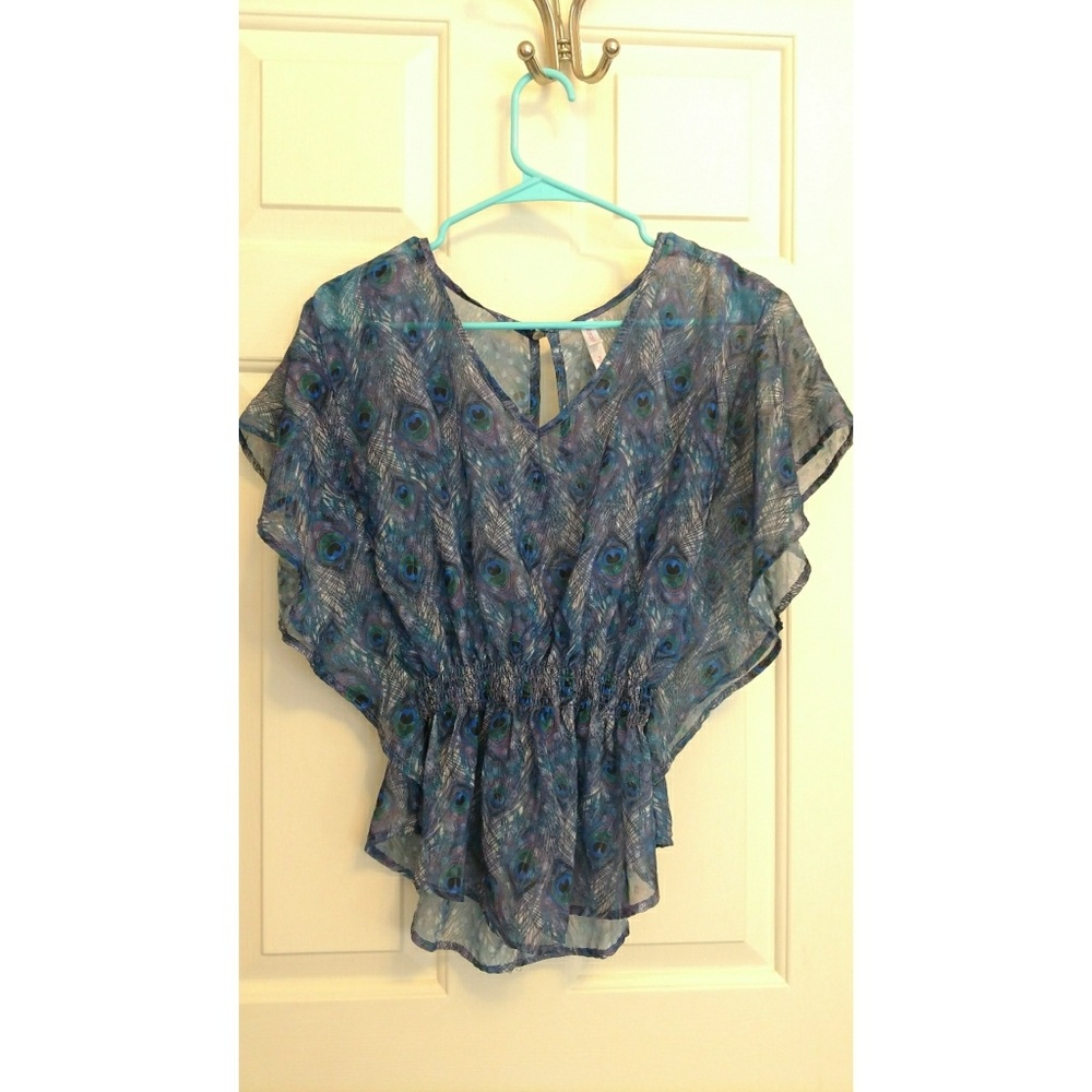 💙Peacock Blouse💚