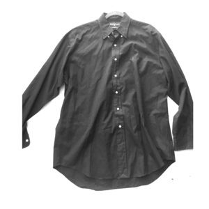 Black dress shirt by Ralph Lauren. Large