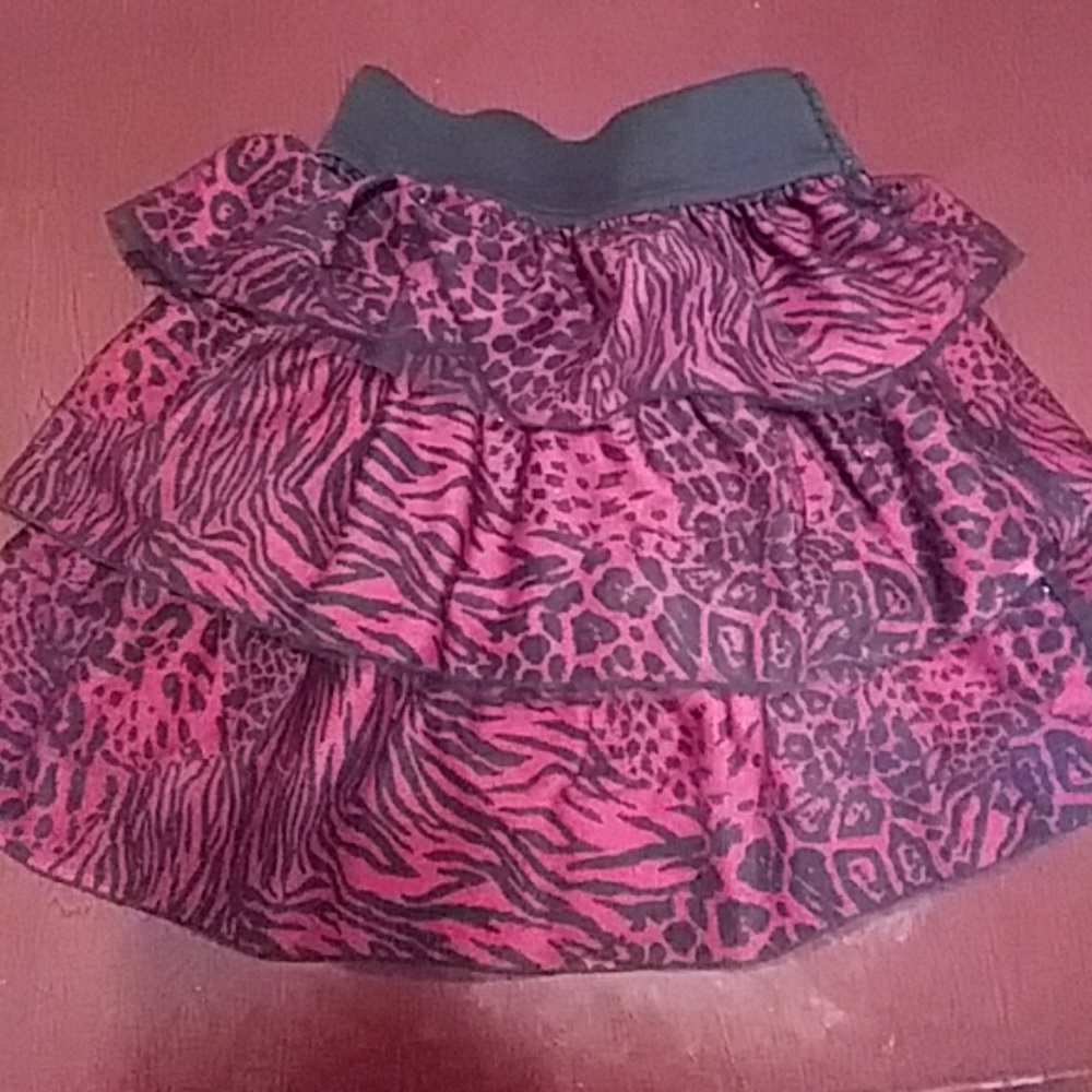 Kids black and Red skirt