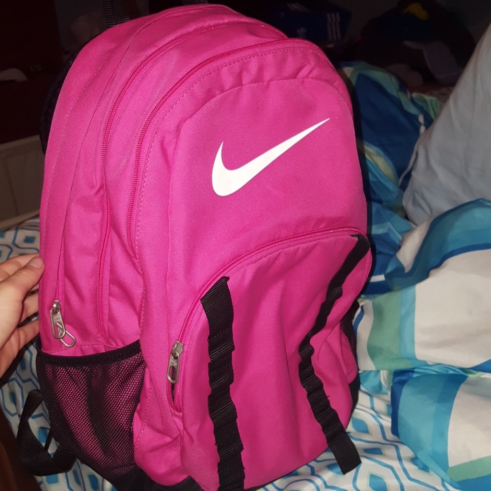 Pink Nike bookbag