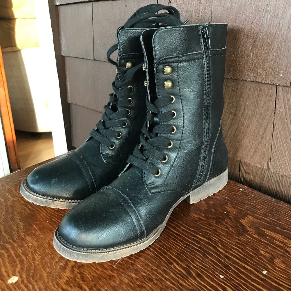 Womens Combat Boots