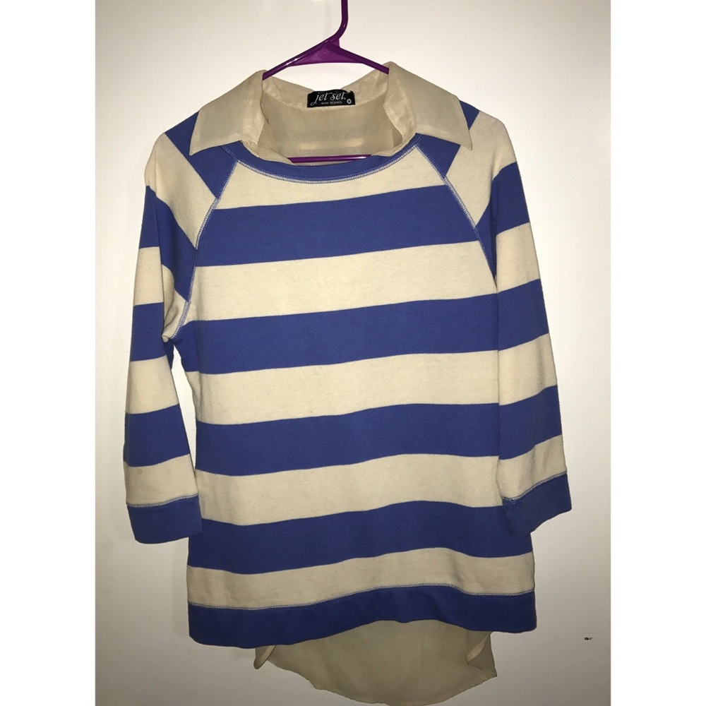 MERONA crew neck striped day sweater