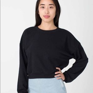 American Apparel California Cropped Sweatshirt