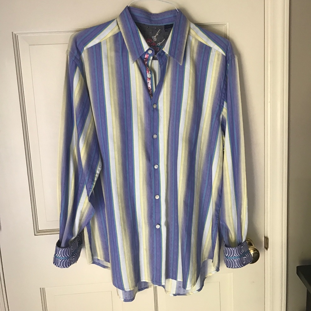 Robert Graham Men's Long Sleeve Button Down