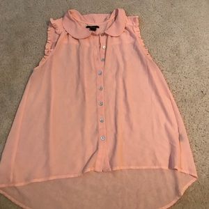 Cute light orange top