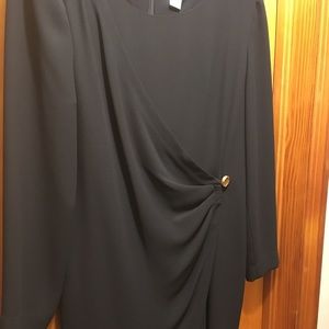 Simple little black dress.