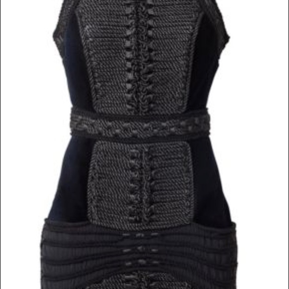 Balmain x H&M Velvet Rope Dress EU38, US8, UK12