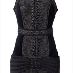 Balmain x H&M Velvet Rope Dress EU38, US8, UK12