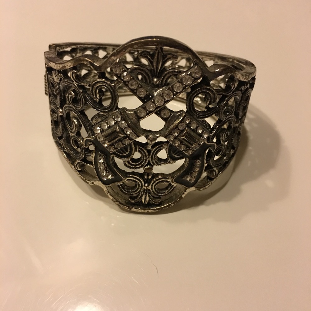 Western cross gun bracelet