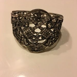 Western cross gun bracelet