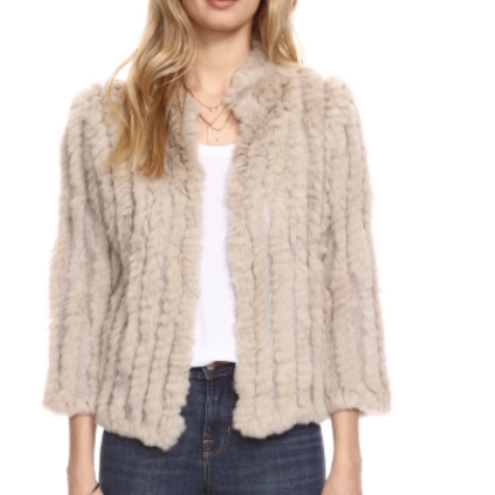 CROPPED FUR JACKET