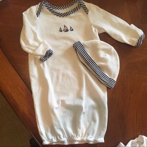 Little Me Sailor Gown with hat