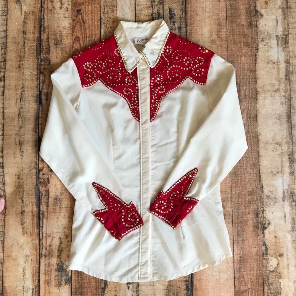 Kippy's Vintage Embellished Western Shirt