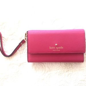 Hot Pink Kate Spade Clutch