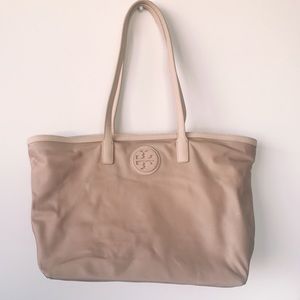 Tory Burch large cream tote
