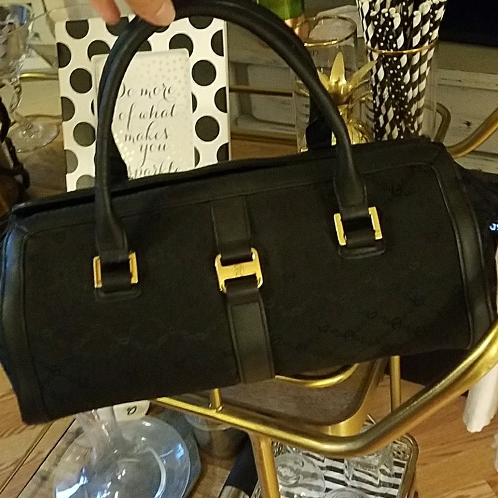 Black Etienne Aigner bag